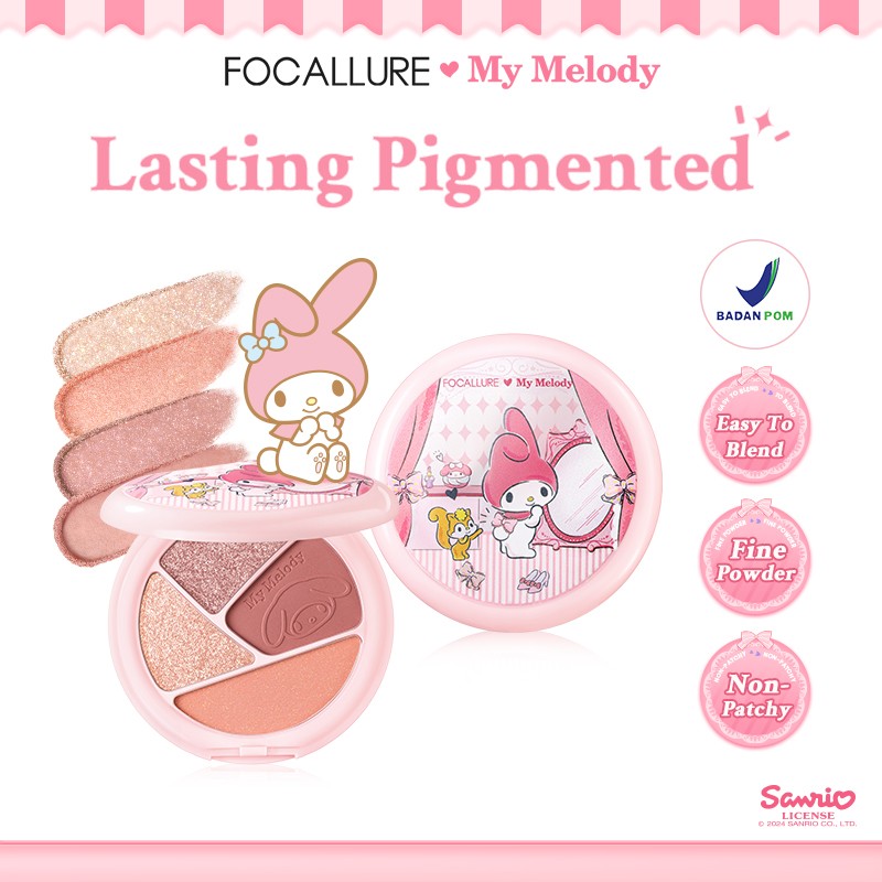 FOCALLURE X Sanrio Eyeshadow Palette 2