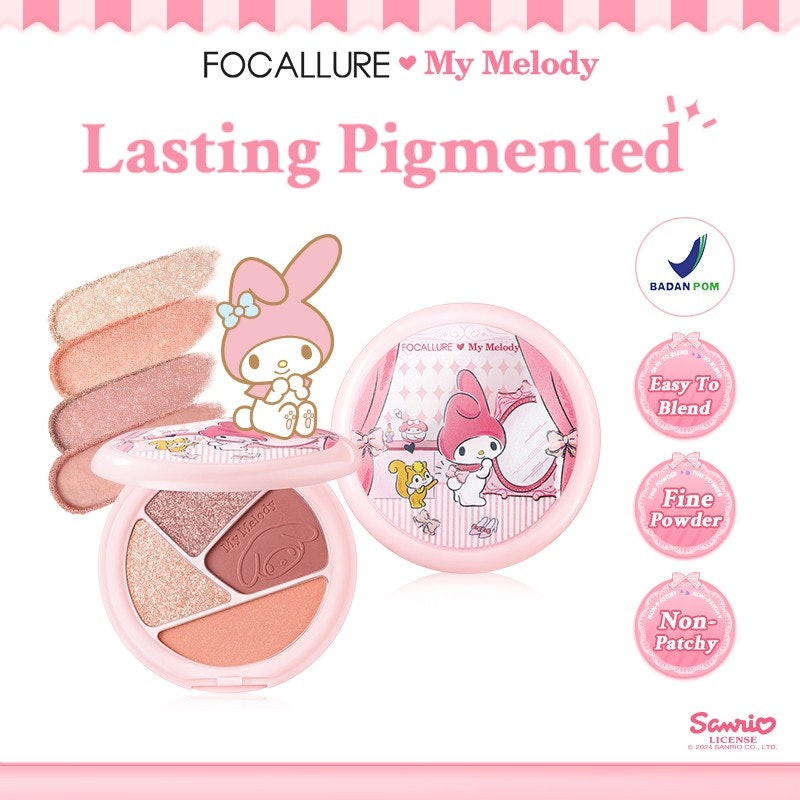 FOCALLURE X Sanrio Eyeshadow Palette 2