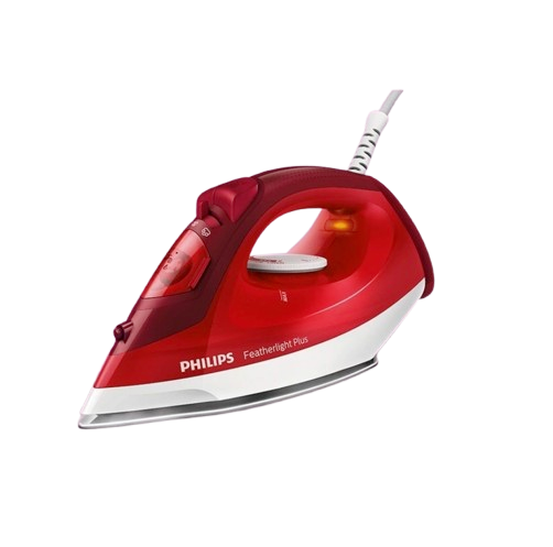 Philips ｜ Featherlight Plus Setrika Uap dengan Tapak Setrika Non-Stick ｜ GC1424/45