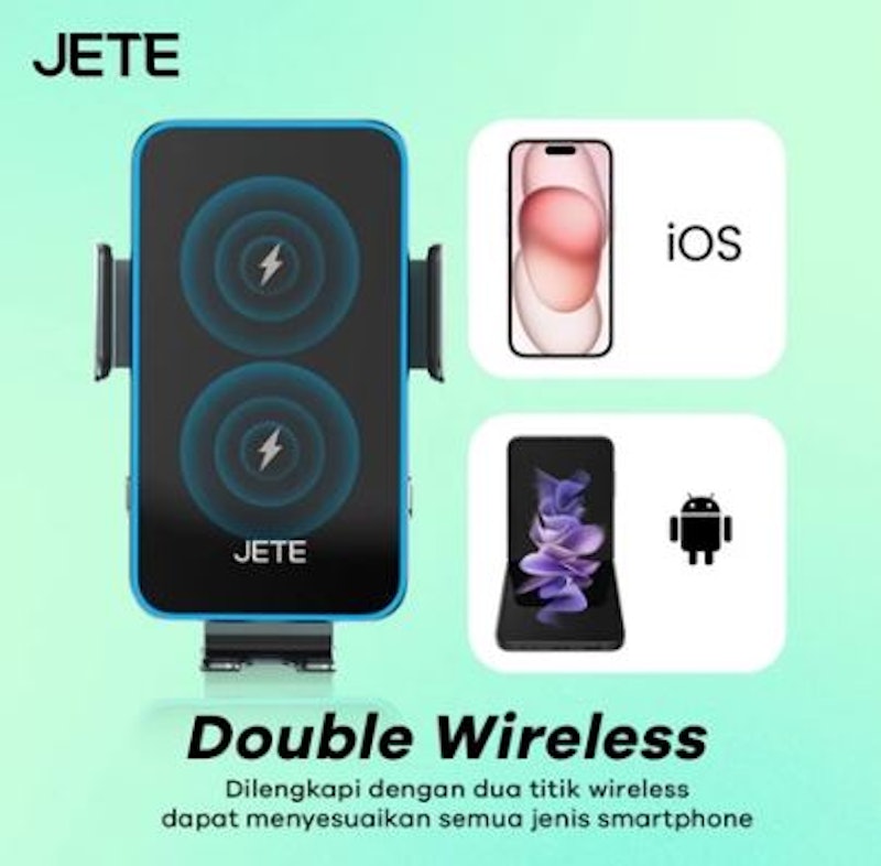 JETE Wireless Car Charger 3