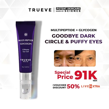 Natura Deca Kosmetika TRUEVE Multi Peptide Glycogen Ultimate Eye Gel