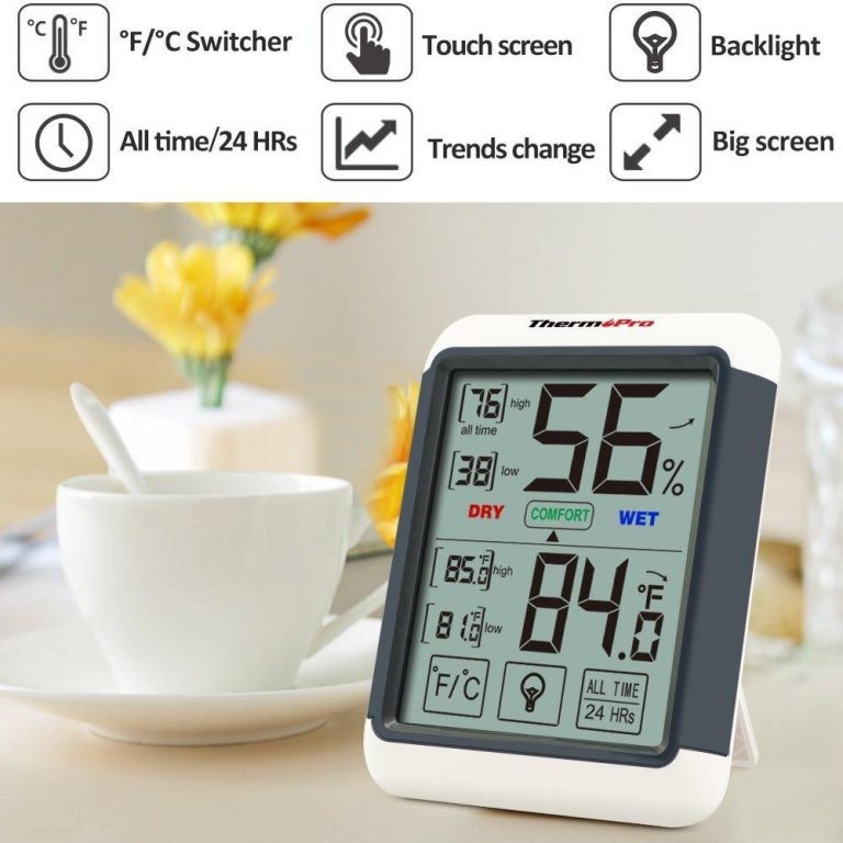  ThermoPro Indoor Humidity and Temperature Monitor TP55