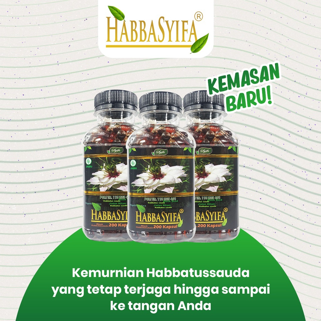 Syifa Herbal Alami HabbaSyifa Habbatussauda Oil