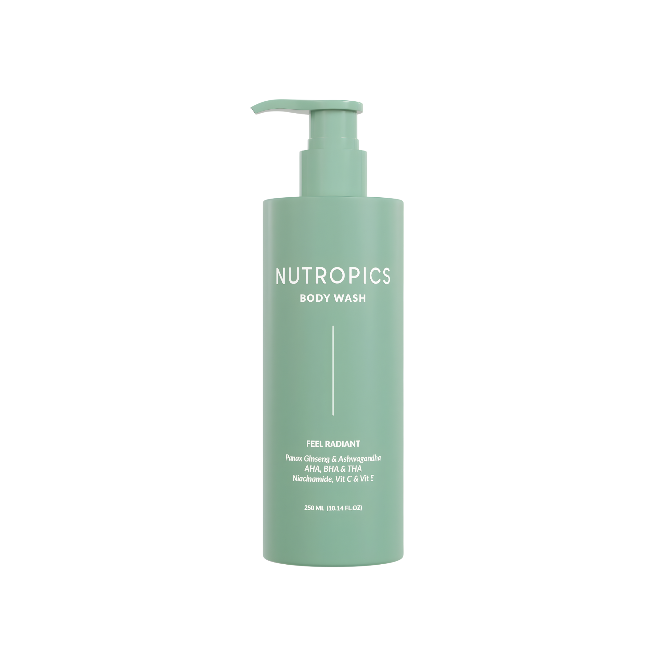Nutropics Feel Radiant Body Wash
