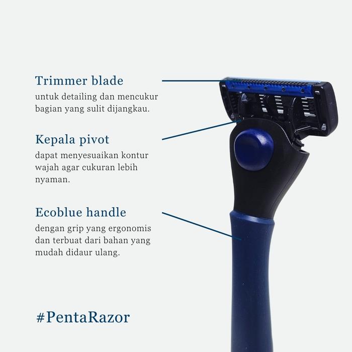 Anugerah Wajah Pria Banner Penta Razor