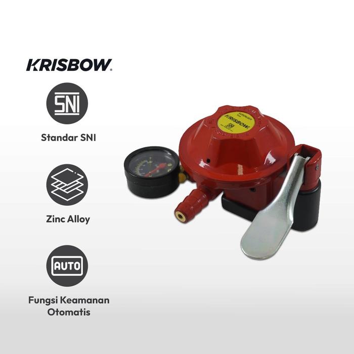 Krisbow Indonesia Krisbow® Regulator Gas Superlock
