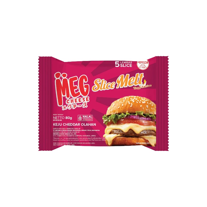 MEG Cheese Cheddar Slice Melt (5 Lembar) 1