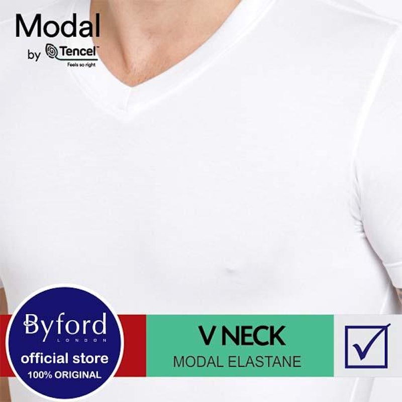Byford V Neck T-Shirt Modal By Tencel 3