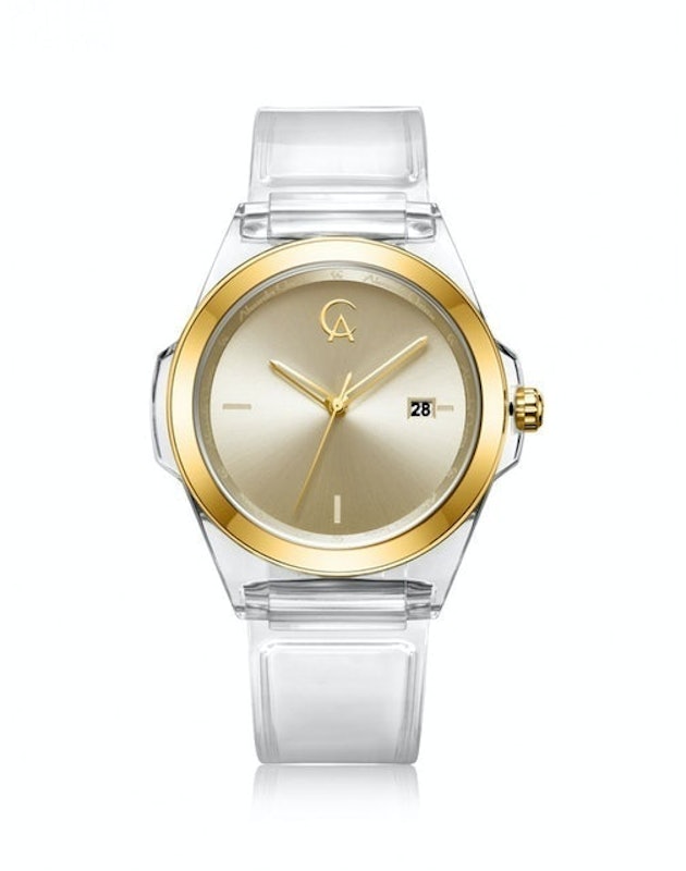 Clear Gold Transparan 1