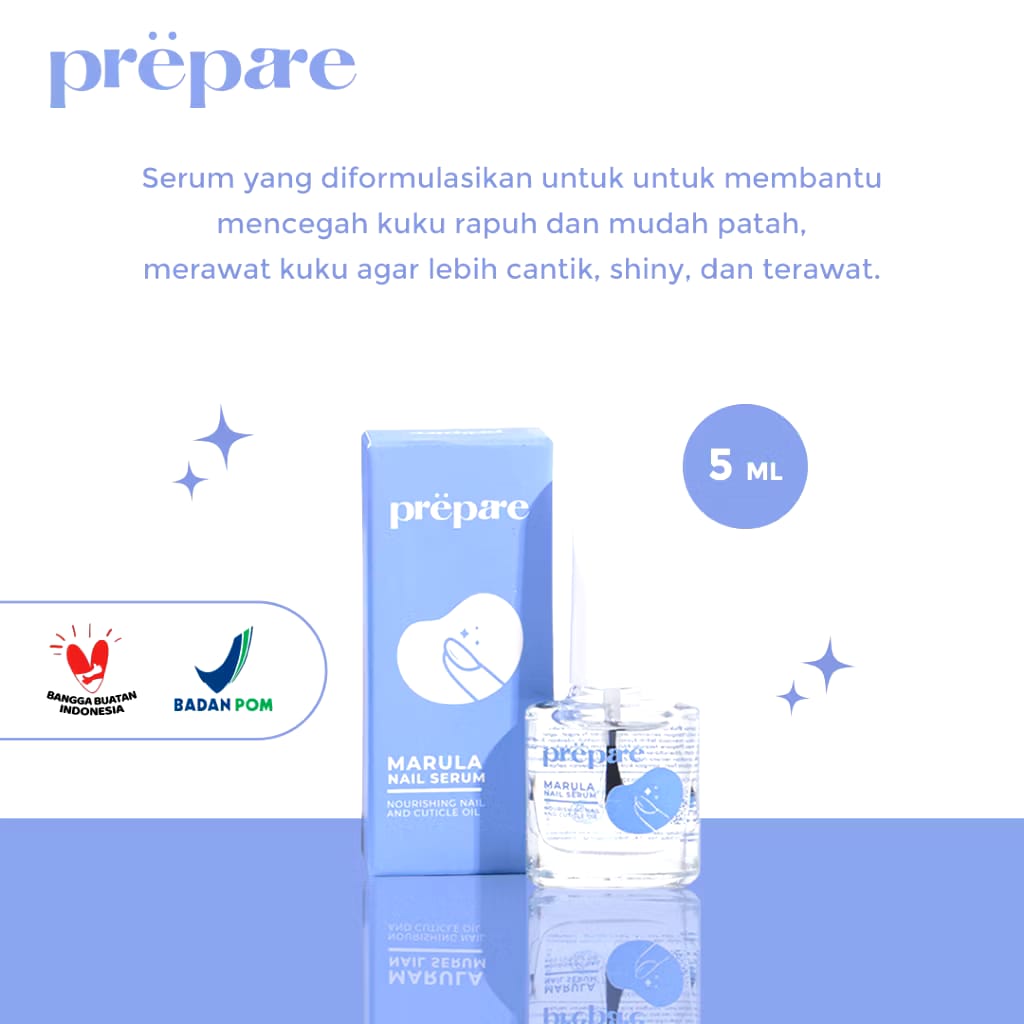 Aleyah Sintasint Farma  Prepare Marula Nail Serum