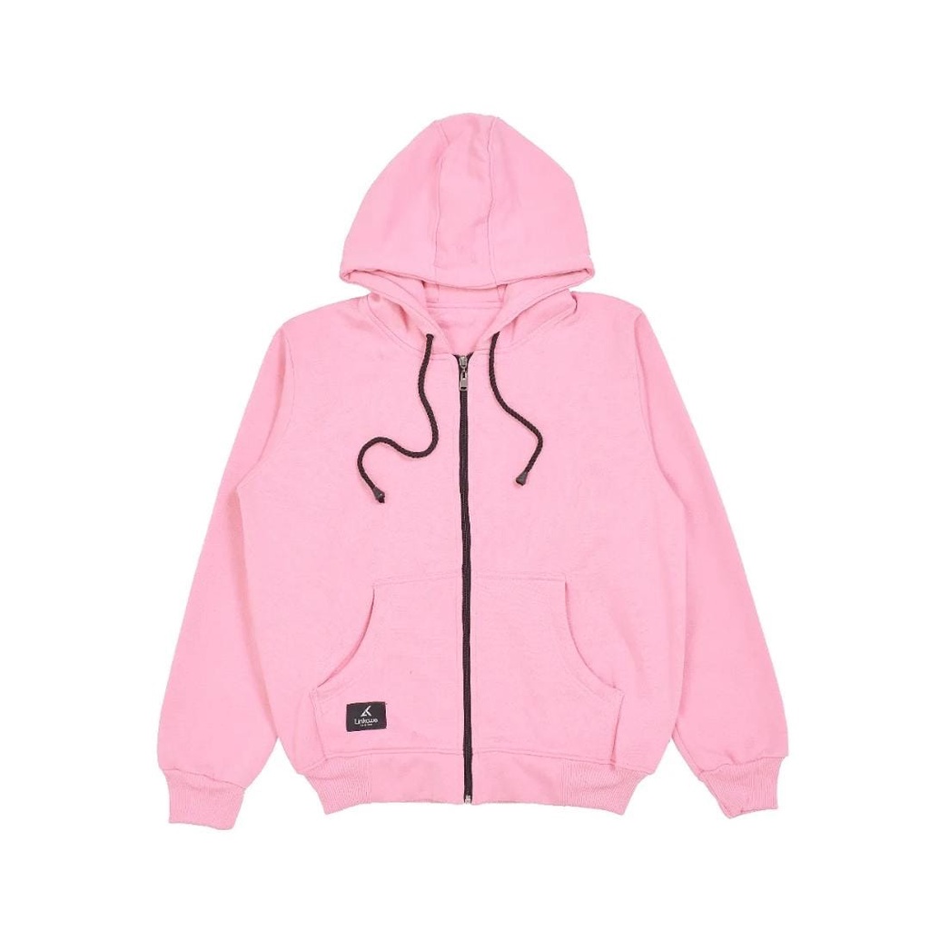 Hoodie Sletting Basic - Pink Baby