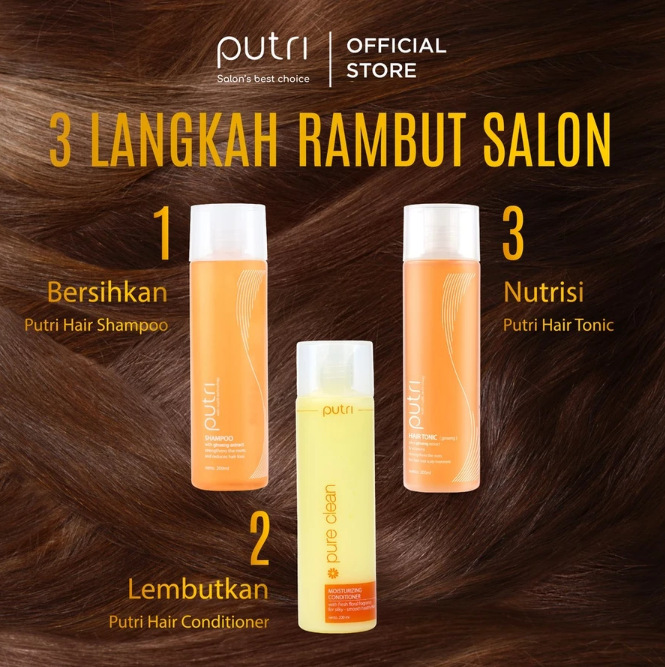 Paragon Technology and Innovation Putri Hair Tonic Ginseng with Nusilk Technology