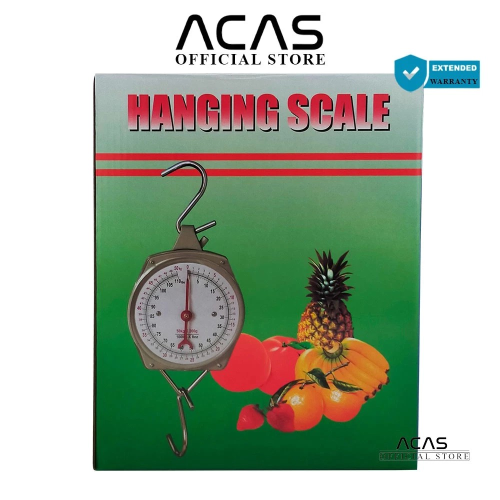 ACAS Manual Hanging Scale 200 kg 5