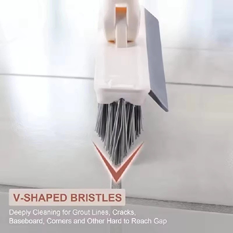 MIISOO Sikat Lantai Toilet Wiper 2in1