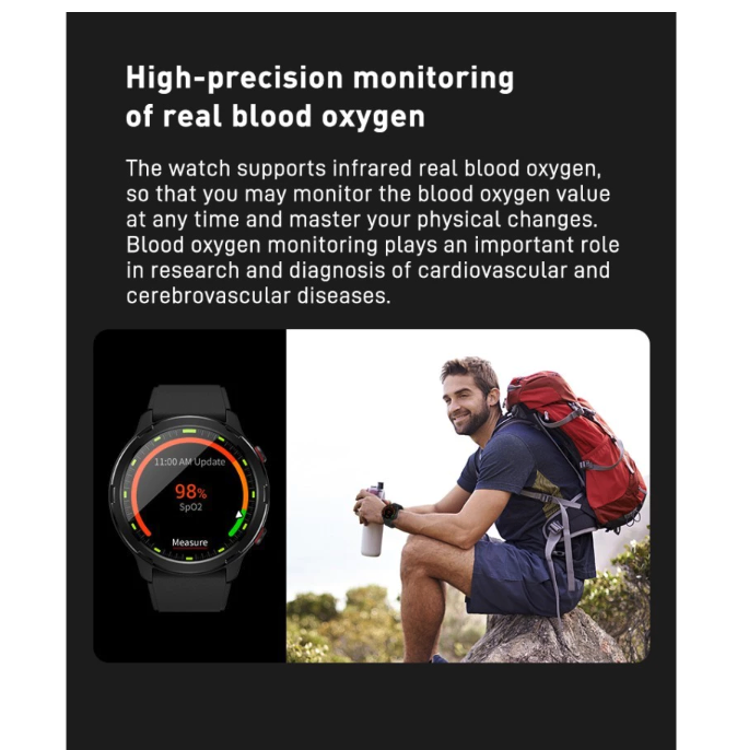 BYM BYM GPS Smart Watch S47