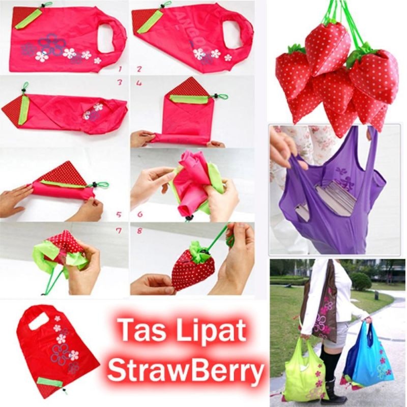 Tas Lipat Kantong Strawberry 4