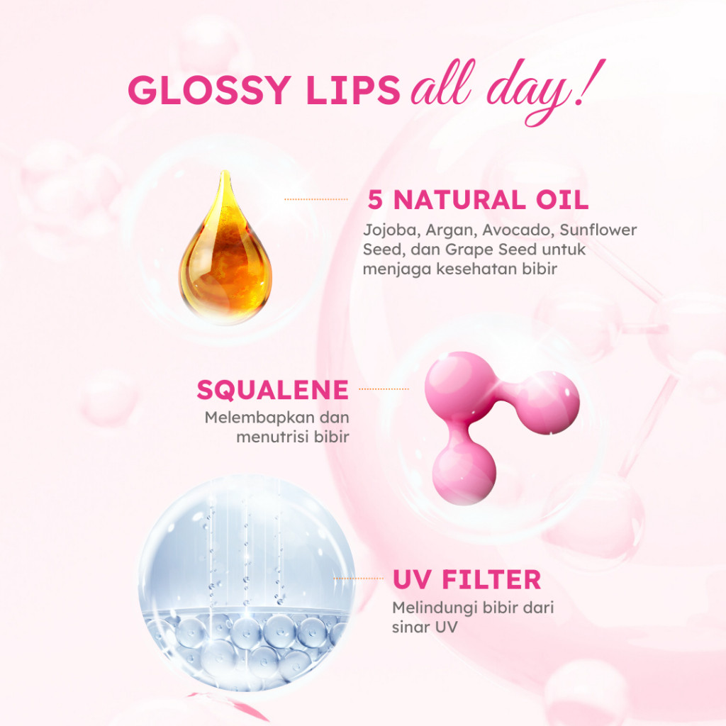 Gloow&be Dewy Tinted Lip Balm Cherry Crush