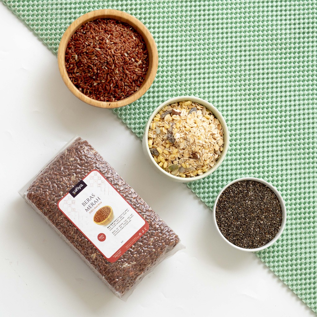 Safiya Foods Safiya Beras Merah 