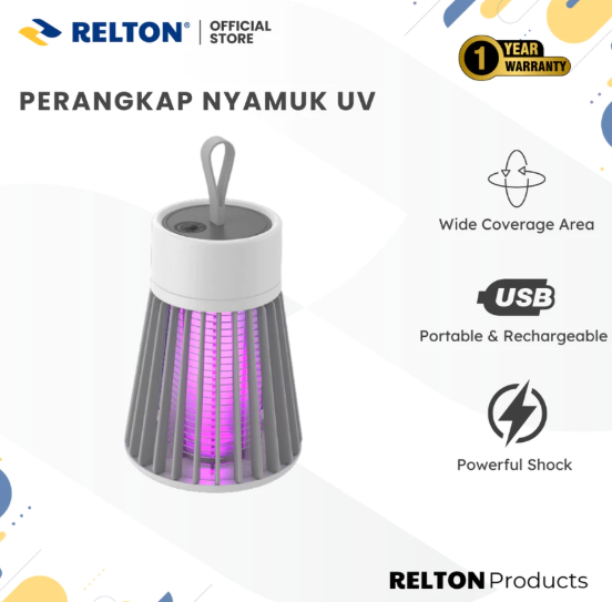  Relton Perangkap Nyamuk UV