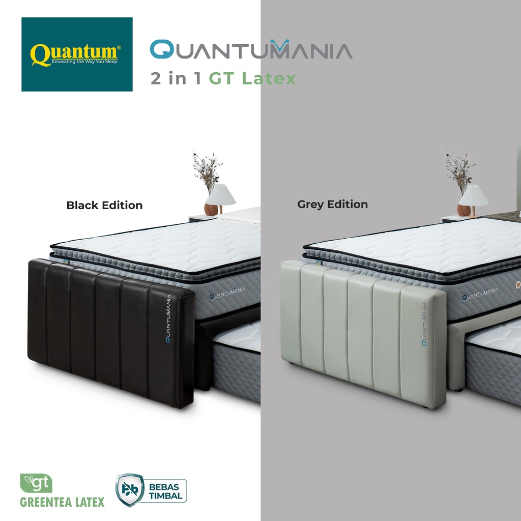 Quantum Tosan Internasional Quantumania 2 in 1 Greentea Latex