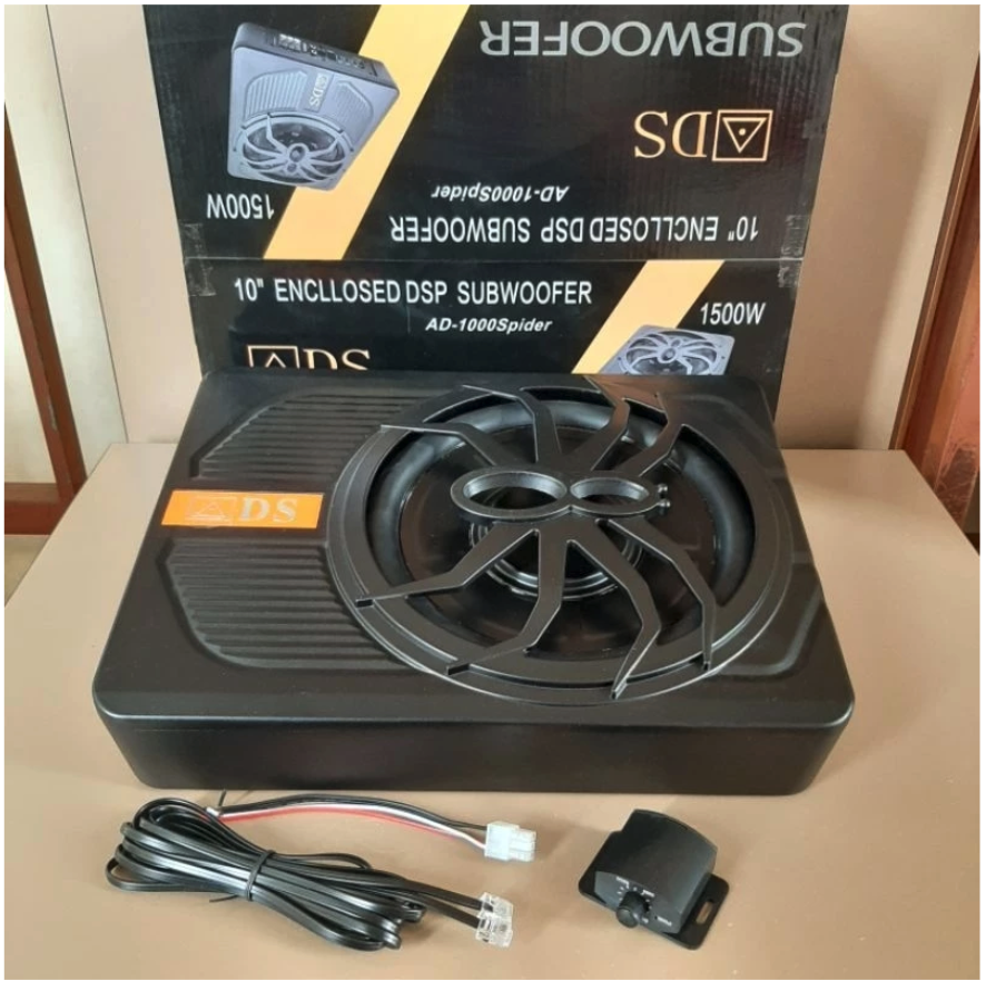 Guangzhou ADS audio Science & Technology ADS 10" Encllosed DSP Subwoofer AD-1000Spider