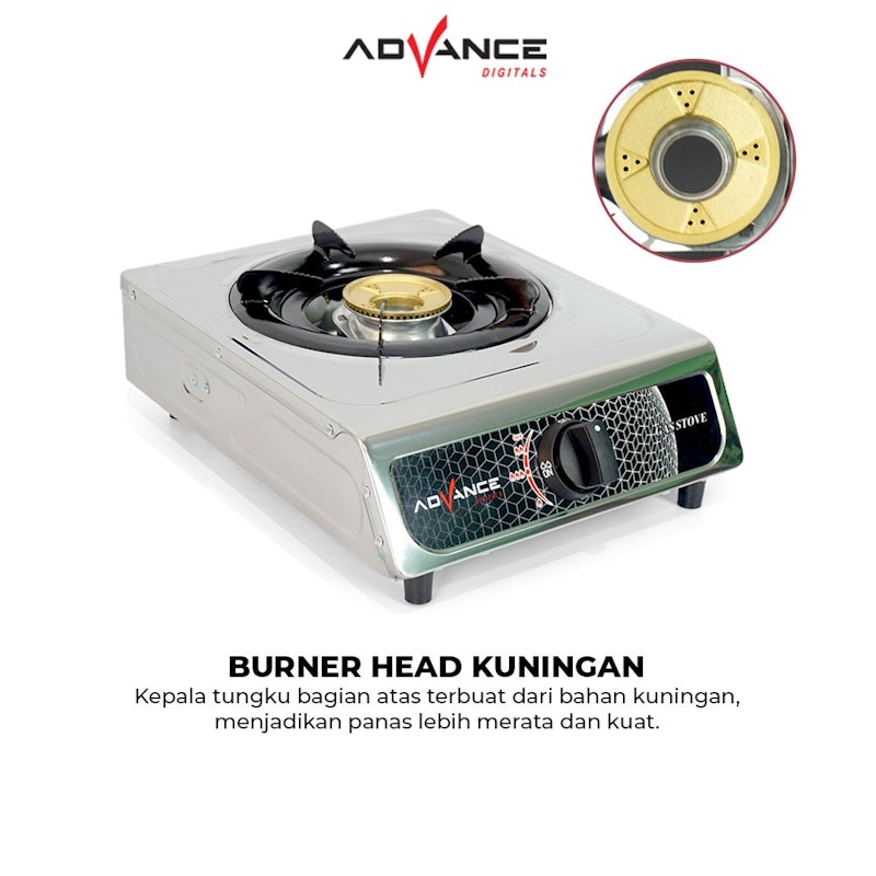Advance Kompor Gas 1 Tungku 3