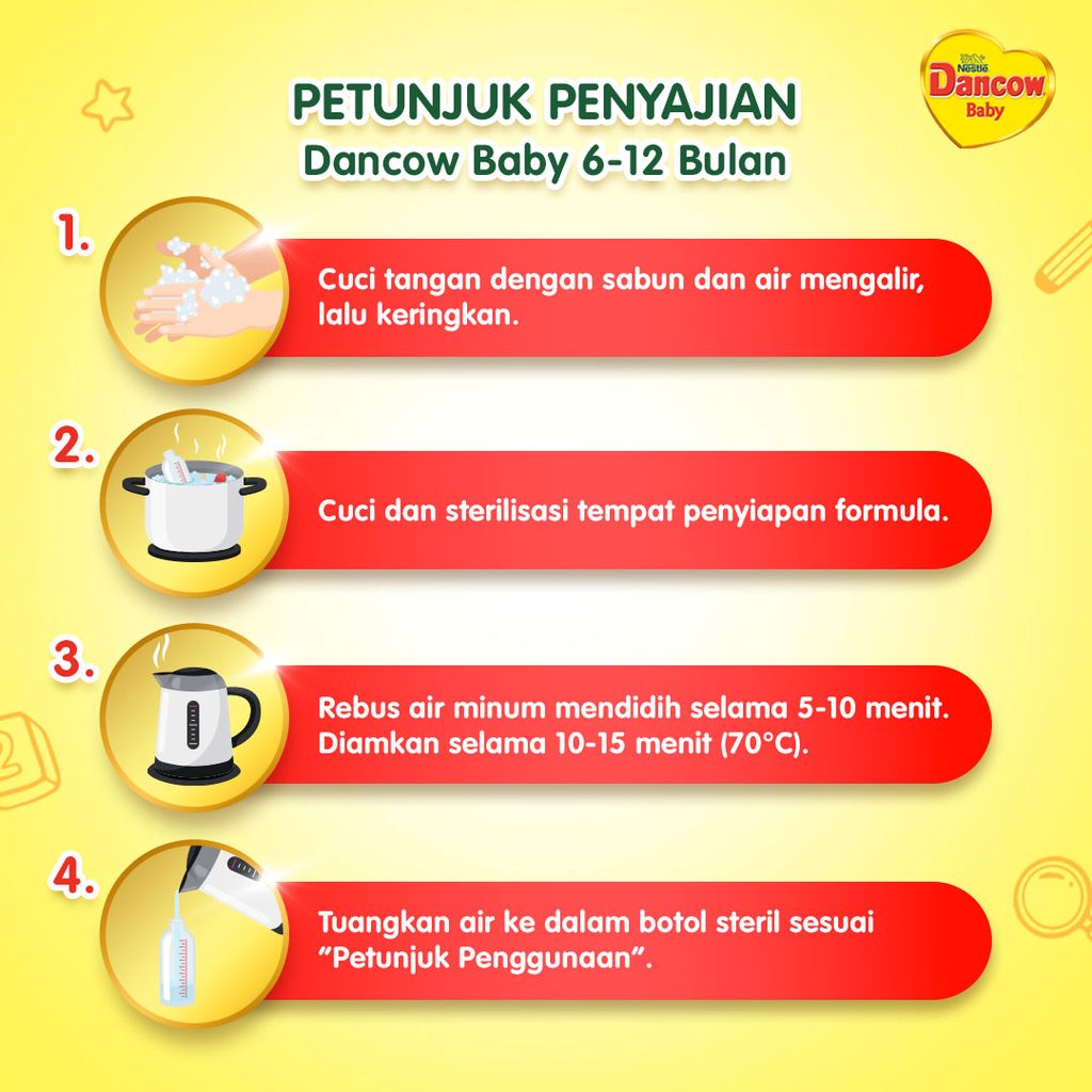 Nestlé DANCOW Baby 6-12 Bulan