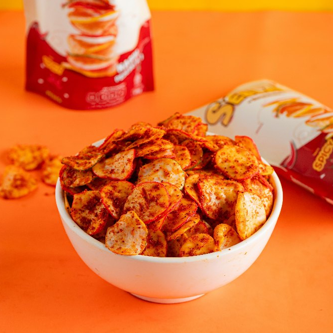 Geulis Kreatif Indonesia Geli Chips Seblak Kering