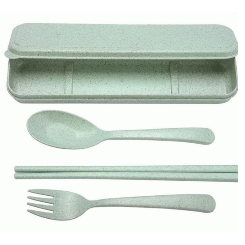 Sendok Garpu Sumpit Portabel Set 2