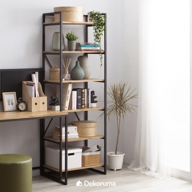 Heim Studio Kozu Rak Buku Serbaguna 5 Susun