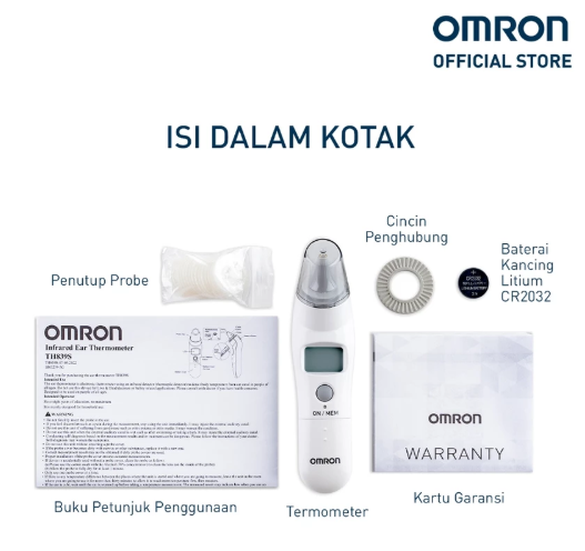Omron Manufacturing of Indonesia Omron Ear Thermometer  TH-839