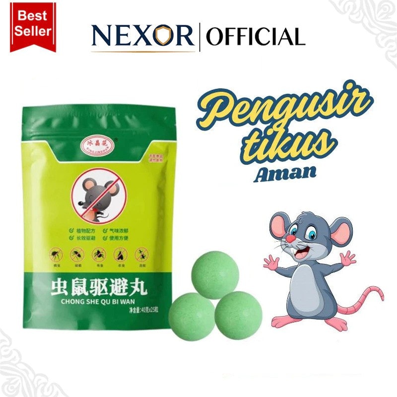 Pengusir Tikus Pil Kamper 2in1 Multifungsi 2