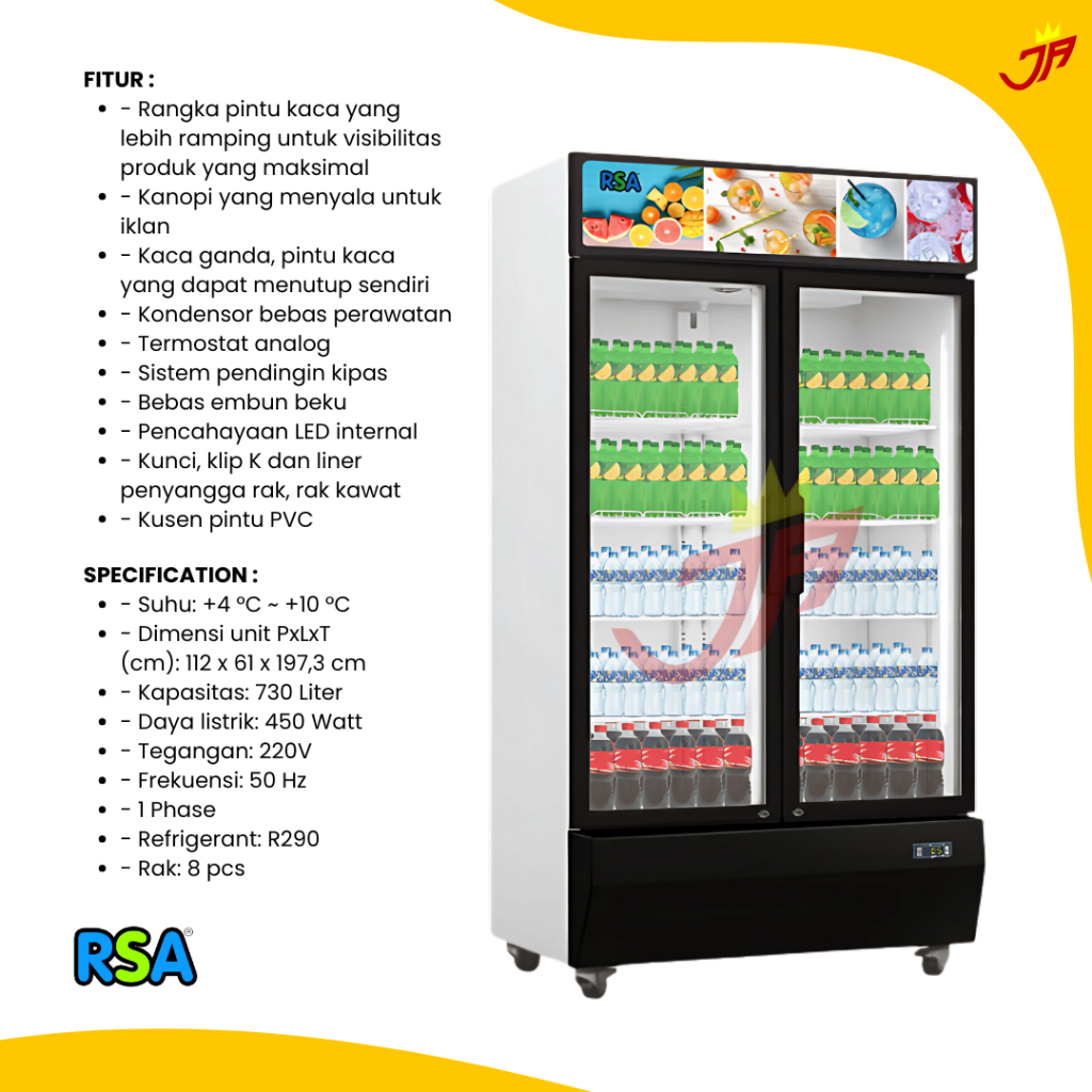 Royal Sutan Agung RSA Showcase 2 Pintu  Topaz-750