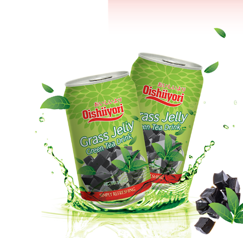 Oishiiyori Grass Jelly 1