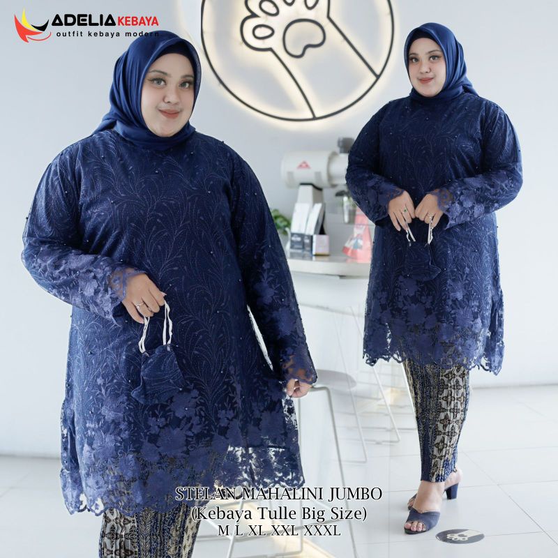 Set Kebaya Tunik Mahalini Jumbo