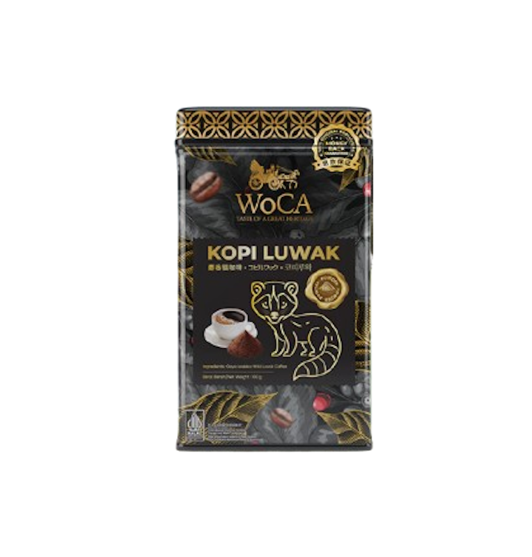 WoCA Gourmet Luwak Gayo Coffee Tin 1
