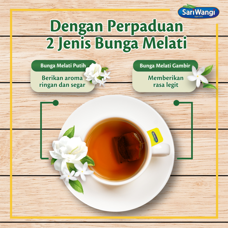 SariWangi Teh Melati 4