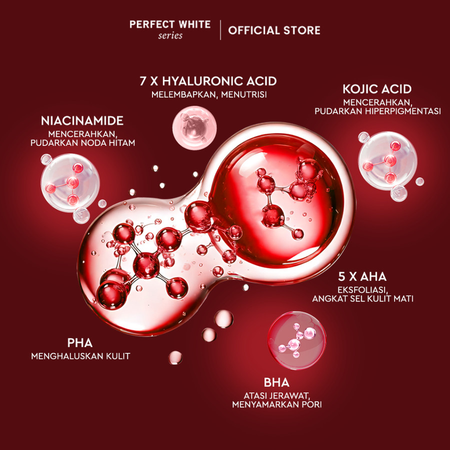  PERFECT WHITE Red Exfoliating Body Toner