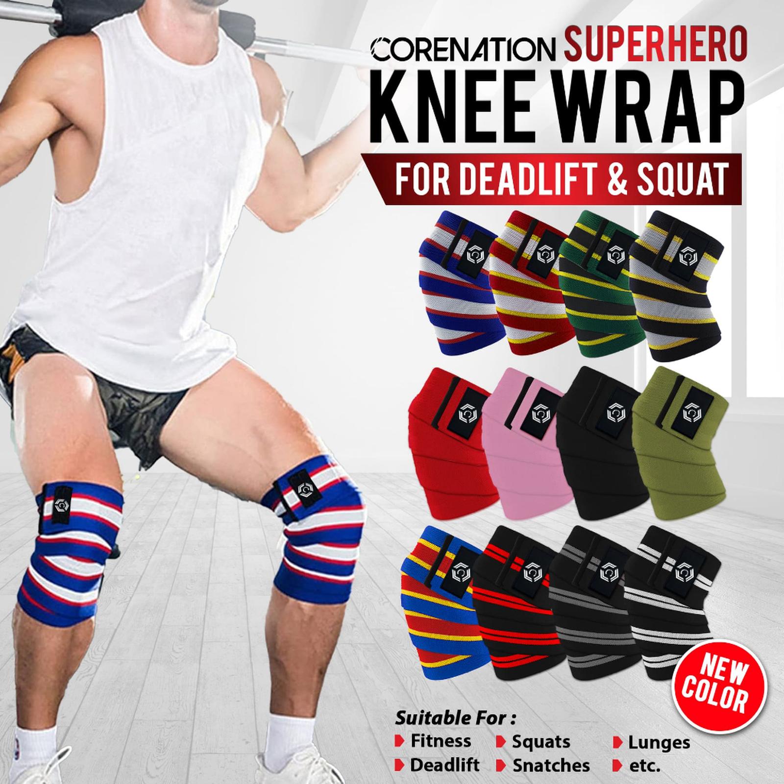 CoreNation Super Hero Knee Wrap 5