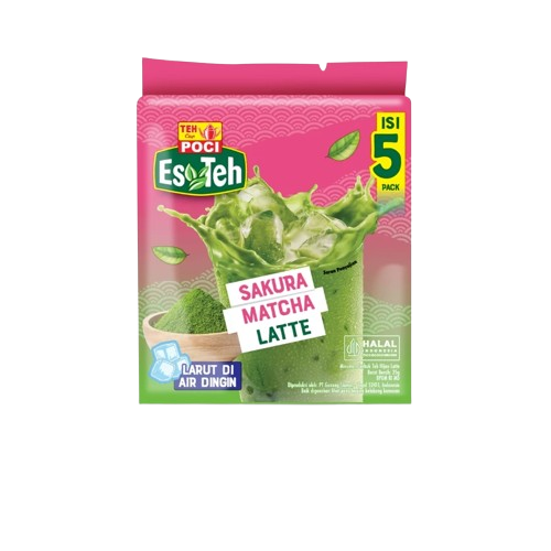 Teh Cap Poci Es Teh Sakura Matcha Latte 1