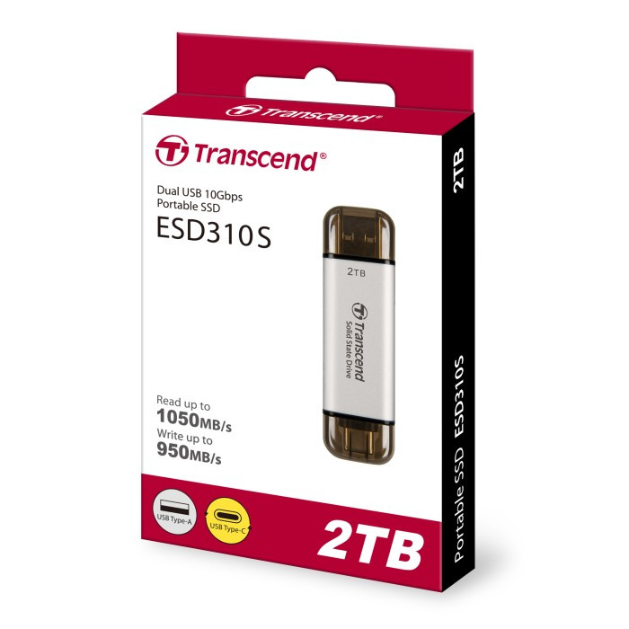 Transcend Information Transcend Cable-Free Portable SSD 512 GB ESD310 