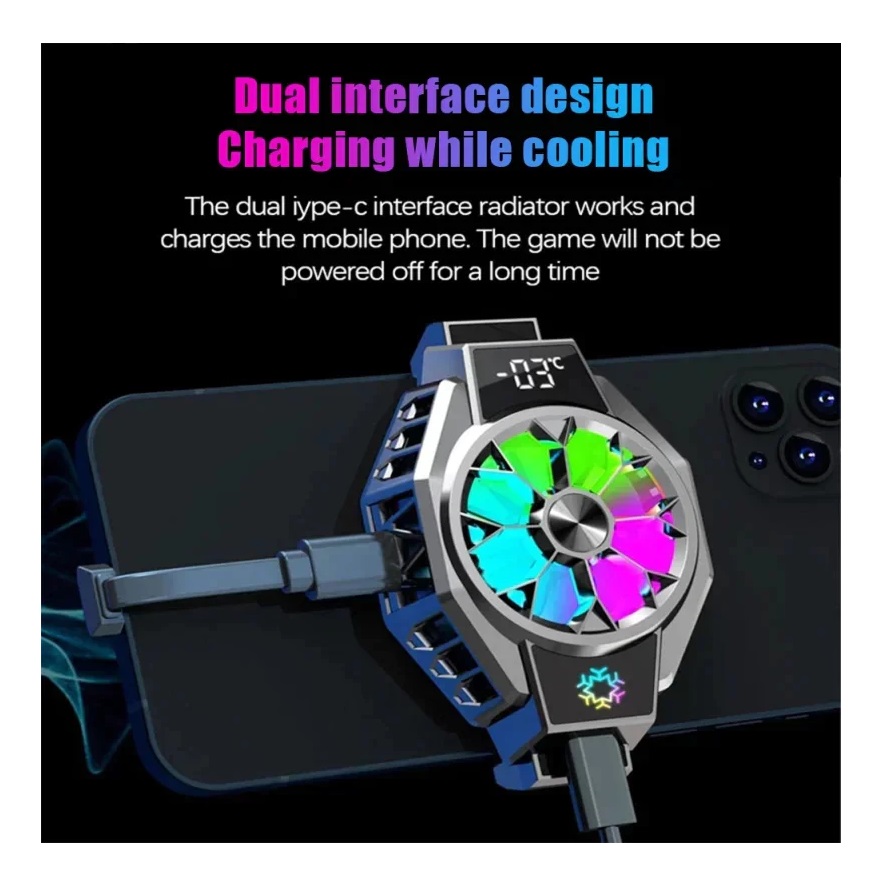  BASIKE Funcooler HP tipe klip X9