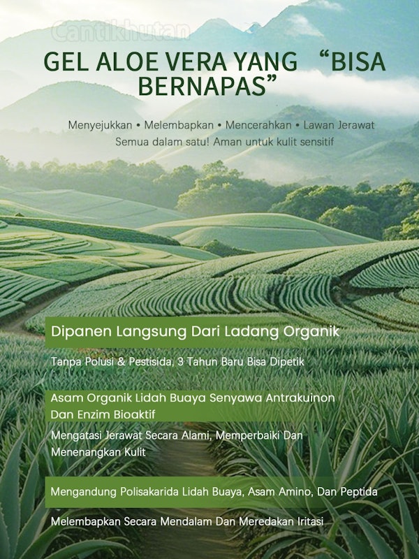 Cantik Hutan Aloe Vera Gel 4