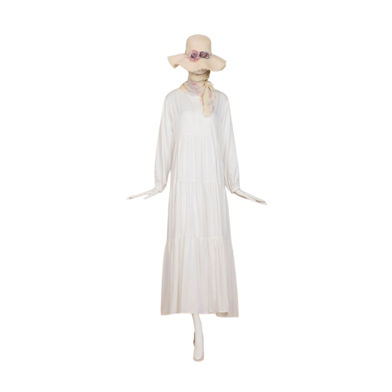 Le Khari Cassandra Basic White 1