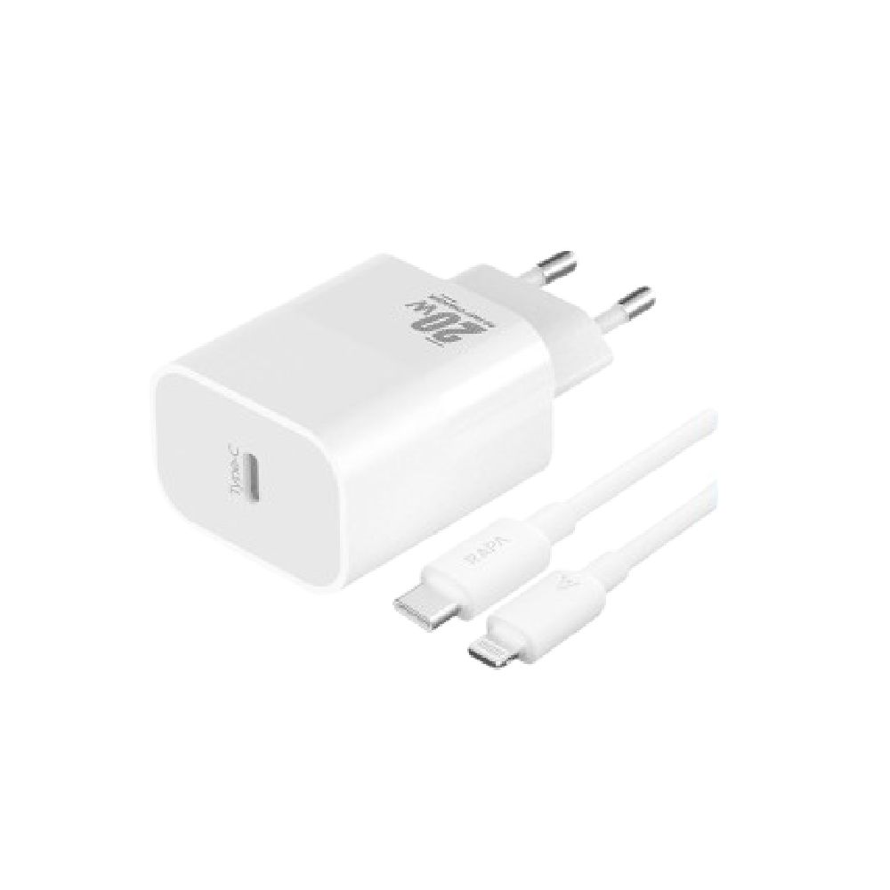 RAPAtech Power Mini GaN with USB-C to USB-C 60W Cable ｜ CH5023
