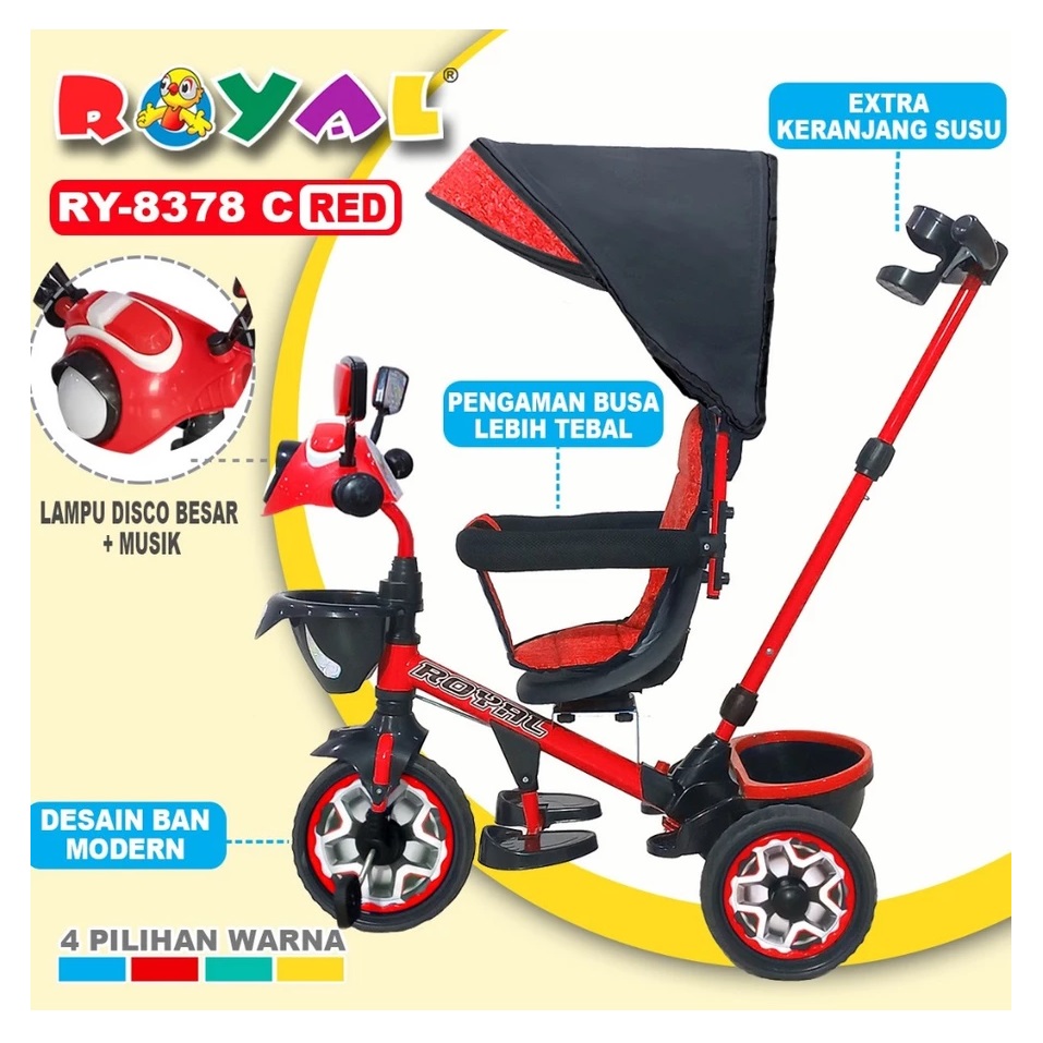 Royal Royal Stroller Bike RY-8378 C