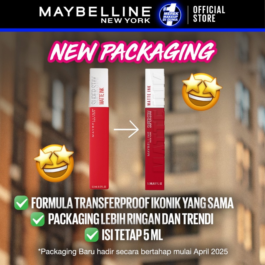 L'Oréal Maybelline New York Superstay Matte Ink 135 Globetrotter