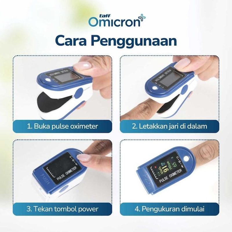 TaffOmicron Fingertip Pulse Oximeter 5