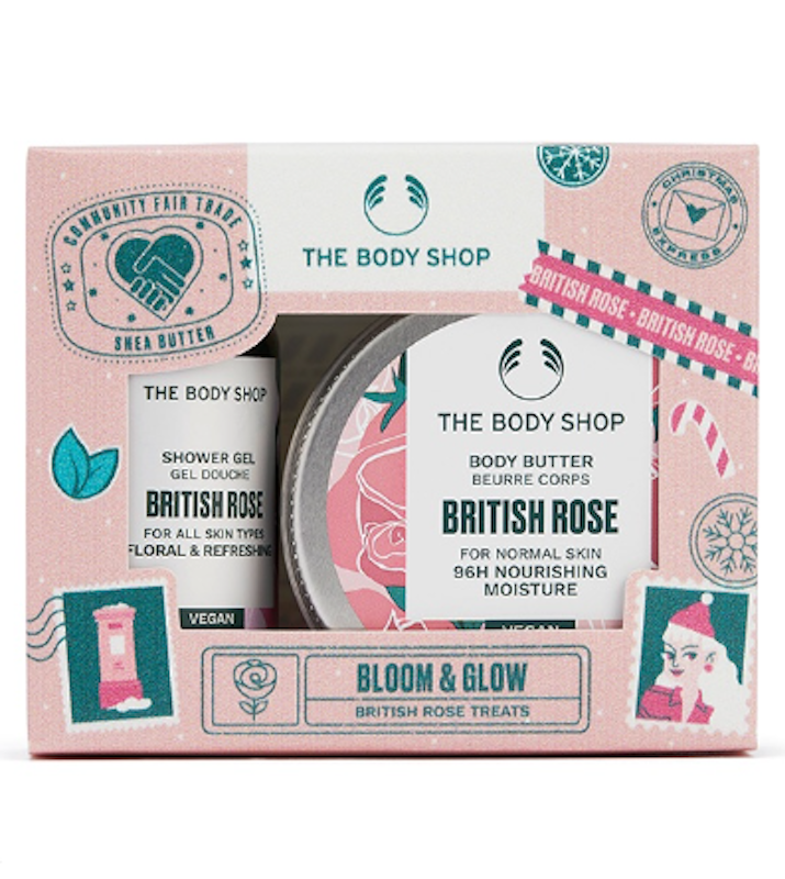 Gift Hamper Glowing British Rose Traveling Kit 1