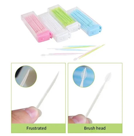  Tusuk Gigi Plastik Interdental